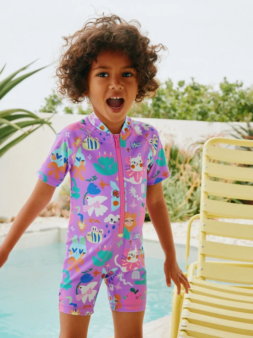 personnage Violet - Maillot de bain Sunsafe (3mths-10yrs)