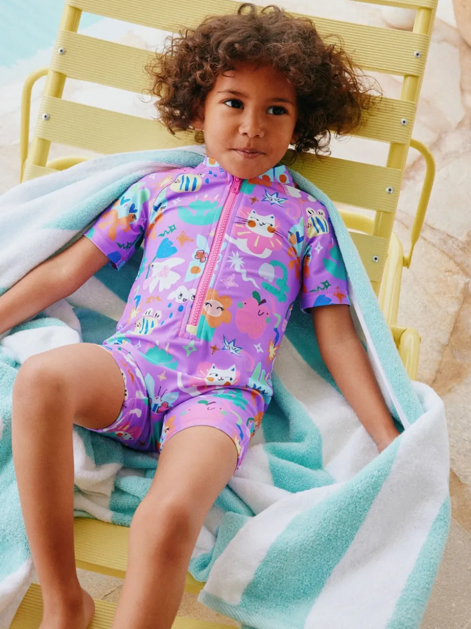 personnage Violet - Maillot de bain Sunsafe (3mths-10yrs)