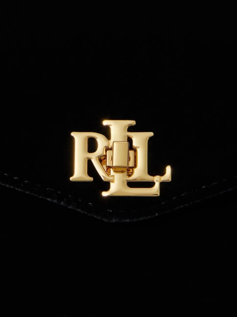 Petite sacoche Lauren Ralph Lauren Farrah en velours