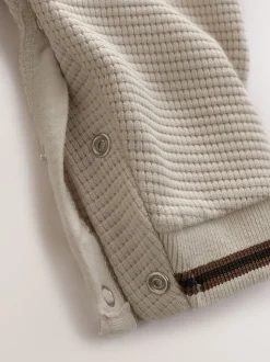 Pierre - Barboteuse Baker by Ted Baker texturée à manches longues