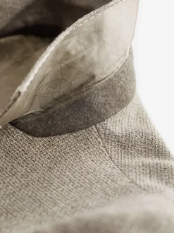 Pierre - Blazer Nova Fides en coton italien texturé coupe ajustée