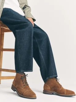 Pierre - Bottes en cuir à bout renforcé