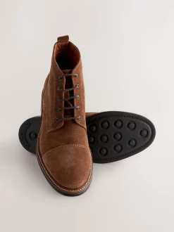 Pierre - Bottes en cuir à bout renforcé