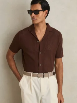 Pierre - Ceinture tissée Reiss Elmont Basket