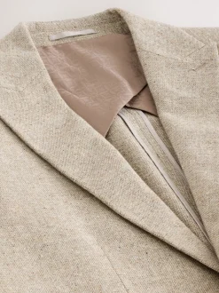 Pierre - Coupe ajustée Laine Blend Donegal Costume Veste