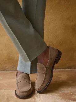 Pierre - Coupe classique - Mocassins en daim