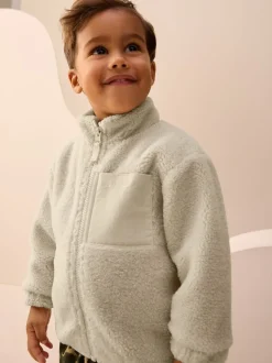 Pierre - Polaire unie à Col cheminée zippée Polaire (3mois-7ans)