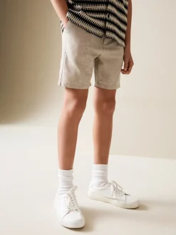 Pierre - Shorts Chinos en Lin (3-16ans)