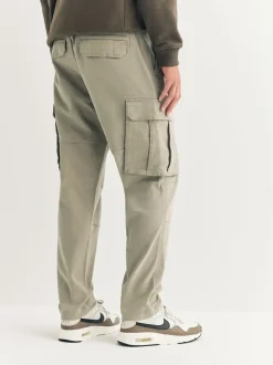 Pierre - Slim Fit (Slim Fit) - Pantalon cargo stretch en coton