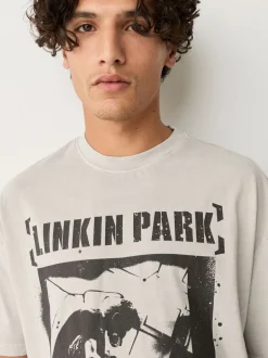 Pierre Linkin Park - Ajustement régulier - T-shirt imprimé graphique bande