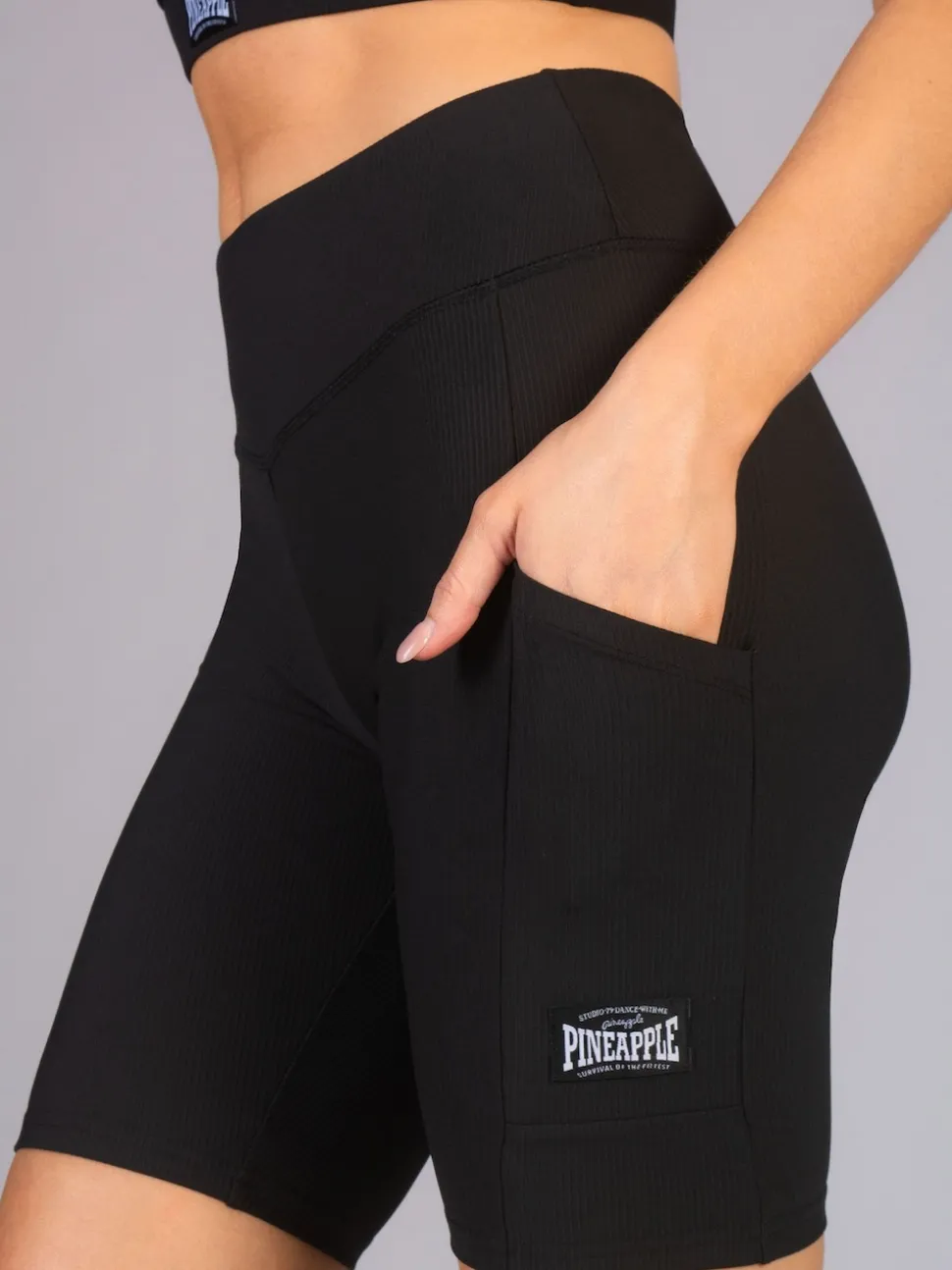 Pineapple Womens Cycliste en côtes avec poche