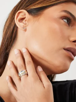 Plaqué argent - Anneau filant