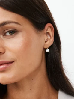 Plaqué or - Pendants d'oreilles scintillants