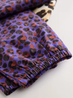 Plum/Marron - Lot de 3 pyjamas de jogging à imprimé animal (3-16ans)