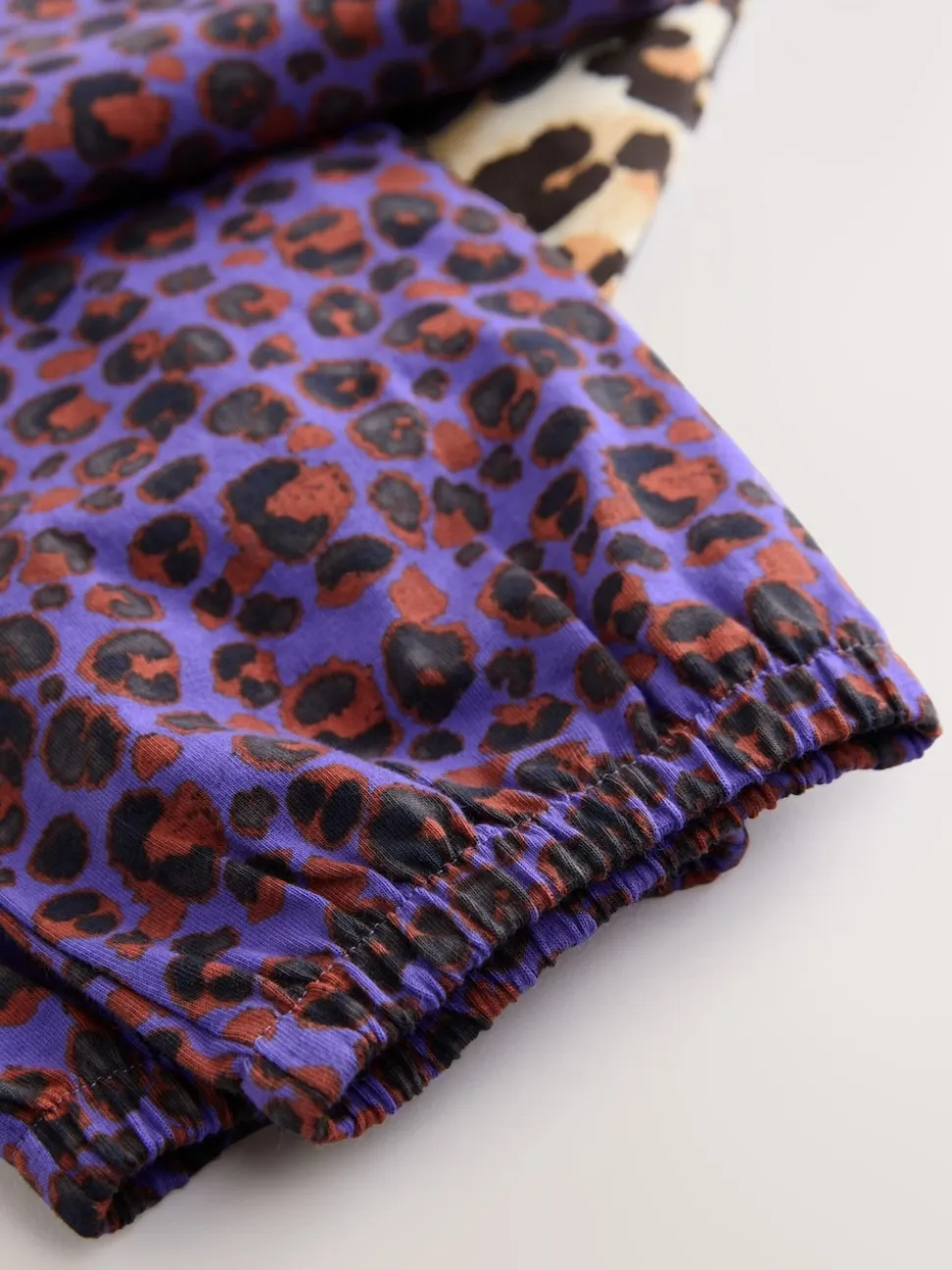 Plum/Marron - Lot de 3 pyjamas de jogging à imprimé animal (3-16ans)