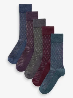 Point d'inflexion - Pattern Smart Socks 5 Pack