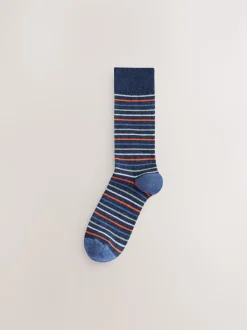 Poissons bleus - Paquet de chaussettes à motifs 5