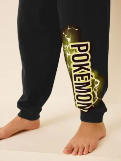 Pokémon Jaune/Noir - Lot de 2 pyjamas à manches longues (4-16ans)