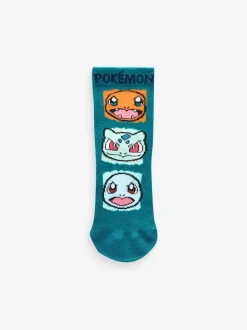 Pokémon Multi - Lot de 3 chaussettes de jeu en coton riche