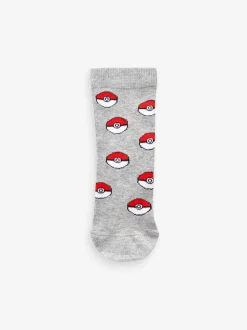Pokémon Multi - Lot de 3 chaussettes de jeu en coton riche
