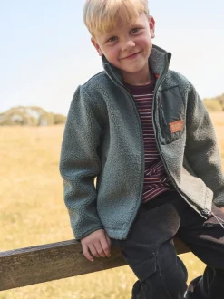 Polaire Angel & Rocket Rocket zippée en sherpa