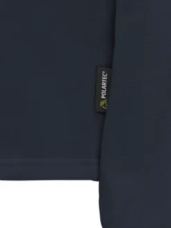 Polaire Jack Wolfskin Taunus Bleu à demi-fermeture éclair