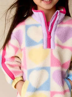 Polaires Little Bird by Jools Oliver Cœur Color-block Borg