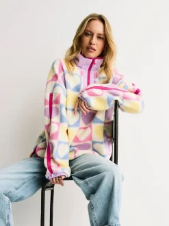 Polaires Little Bird by Jools Oliver Cœur Color-block Borg