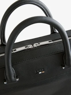 Porte-documents BOSS en similicuir grainé