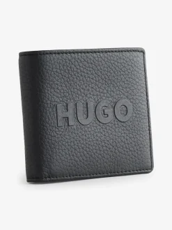 Portefeuille HUGO en cuir à logo