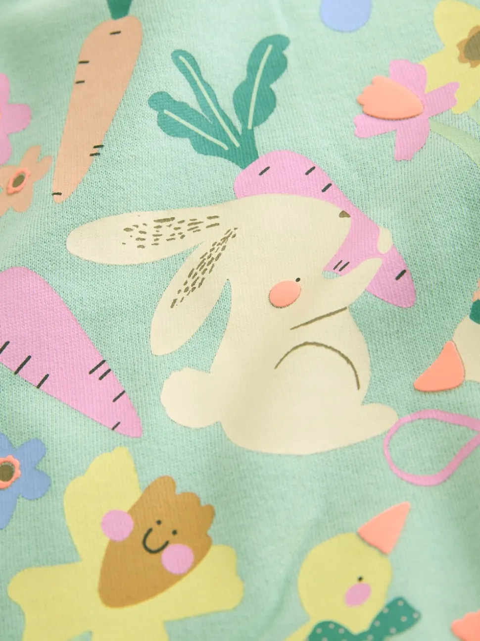 Pâques vert - Sweat à col ras du cou (3mths-7yrs)