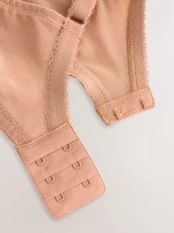 Praline Nude/Marine - Soutien-gorge en dentelle DD+ 2 Pack