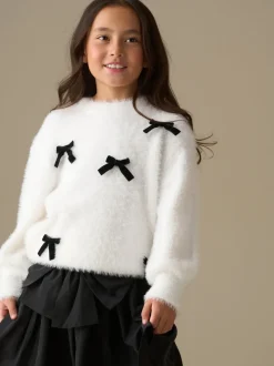 Pull Angel & Rocket Mia en velours à nœud