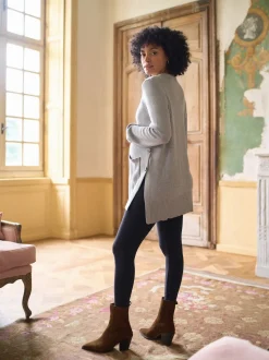Pull col rond Seraphine en coton mélangé grossesse et allaitement