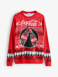 Pull de Noël Vanilla Underground Coca Cola à logo