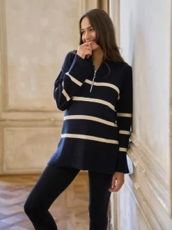 Pulls de Grossesse et d'Allaitement Seraphine en Coton Blend