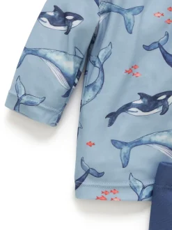 Purebaby gilet Rashie à manches longues