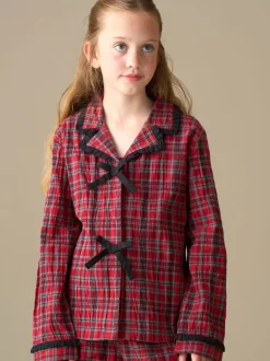 Pyjama Angel & Rocket Zara à carreaux