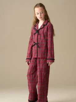 Pyjama Angel & Rocket Zara à carreaux