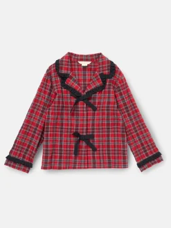 Pyjama Angel & Rocket Zara à carreaux