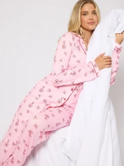 Pyjama Loungeable Martini à manches longues boutonné