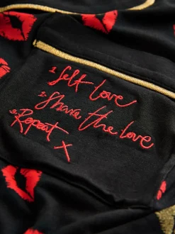 Pyjama Rockett St George en jersey boutonné