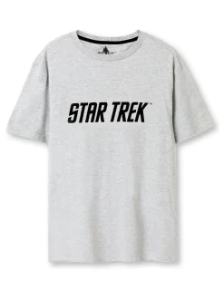 Pyjama Vanilla Underground Star Trek gris homme 100coton sous licence