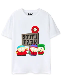 Pyjama Vanilla Underground Blanc South Park 100% coton pour homme