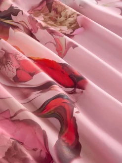 Pyjamas B by Ted Baker en jersey de satin rose fleuri