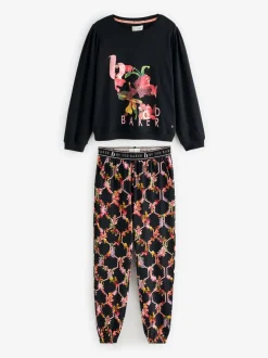 Pyjamas B by Ted Baker noirs fleuris
