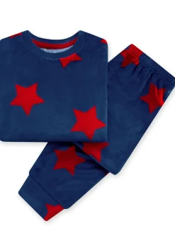 Pyjamas Harry Bear Stars en polaire à Manches longues