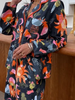 Pyjamas Never Fully Dressed en coton boutonné