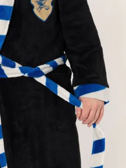 Ravenclaw noir/bleu - Peignoir Vanilla Underground Harry Potter à capuche