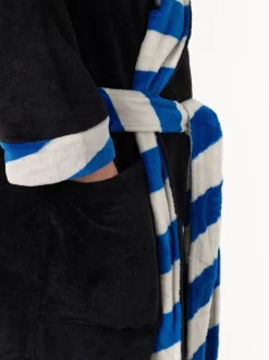 Ravenclaw noir/bleu - Peignoir Vanilla Underground Harry Potter à capuche